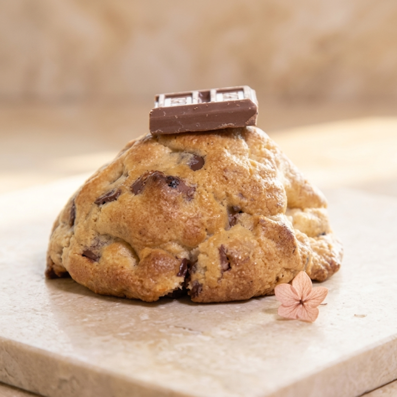 Classic Queen Cookie filled with chocolate chips
