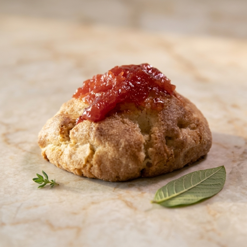 Guava Cookie with cream cheese filling