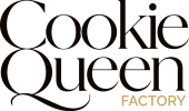 Cookie Queen Factory primary logo.